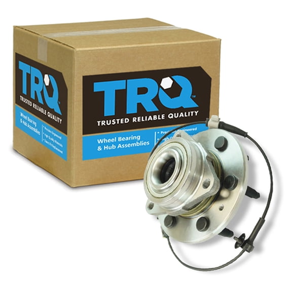 TRQ Front Driver or Passenger Wheel Bearing & Hub Assembly for Chevy GMC BHA54144