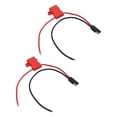 thumbnail image 1 of Cable de alimentación ANGGREK de radio móvil Alto aislamiento 2 Piezas de 11,8 pulgadas Para GM3188 GM3688 GM1280, 1 of 7