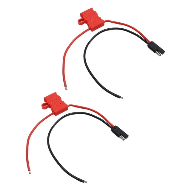 Cable de alimentación ANGGREK de radio móvil Alto aislamiento 2 Piezas de 11,8 pulgadas Para GM3188 GM3688 GM1280