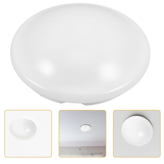 FRCOLOR light fixture globes replacement Mushroom Light Shade White Plastic Round Replacement 1Pcs
