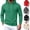 Dark Green, variant on Urbanix Mens Hoodies Pullover Casual Long Sleeve Drawstring Hooded Sweatshirts Relaxed Golf Ribbed Cuffs Daily Clothes with Kangaroo Pocket