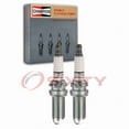 thumbnail image 3 of 2 pc Champion 7975 Double Platinum Spark Plugs for 22401 AA670 4431 FGR8MQP LFR5AGP LFR6AIX-11 LZFR6AI MN158596 PLFR5A11 PLFR6A11 REC10PYPB4 Ignition Wire Secondary, 3 of 3