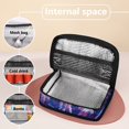 thumbnail image 6 of KUIFORTI Lunch Bag Ice Packs Lunch Bag Lightweight Women Handbag Tote Bag Container Pouch for Travel Hiking Camping, Bling Jellyfish, 6 of 7