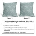 thumbnail image 5 of Seafoam Blue Starfish Pillow Covers 20X20 Inch Coastal Beach Nautical Couch Pillow Cases Summer Ocean Cotton Linen Throw Pillows Set of 2 Home Decor for Living Room Bedroom Cushion Outdoor, 5 of 6
