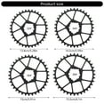 thumbnail image 5 of BQBQERT 32/34/36/38T Narrow Wide Chainring for Bicycles Crankset Chainring 3mm Offset Direct Mounted Mountain Bike Chainring, 5 of 15