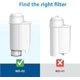 thumbnail image 2 of Cartucho de filtro certificado para cafetera, repuesto para Brita Intenza+ Saeco CA6702/00 CA6706/48 Bosch Benvenuto (4), 2 of 5