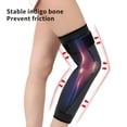 thumbnail image 6 of NIBOLOG 1Pc Knee Protector Vibration Damping Knitting Double Pressurized Nylon Cycling Shock Absorption Leg Sleeves Outdoor Sports, 6 of 8