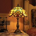 thumbnail image 2 of 12-Inch European Baroque Tiffany Table Lamp Bedroom Lamp Bedside Lamp, 2 of 3