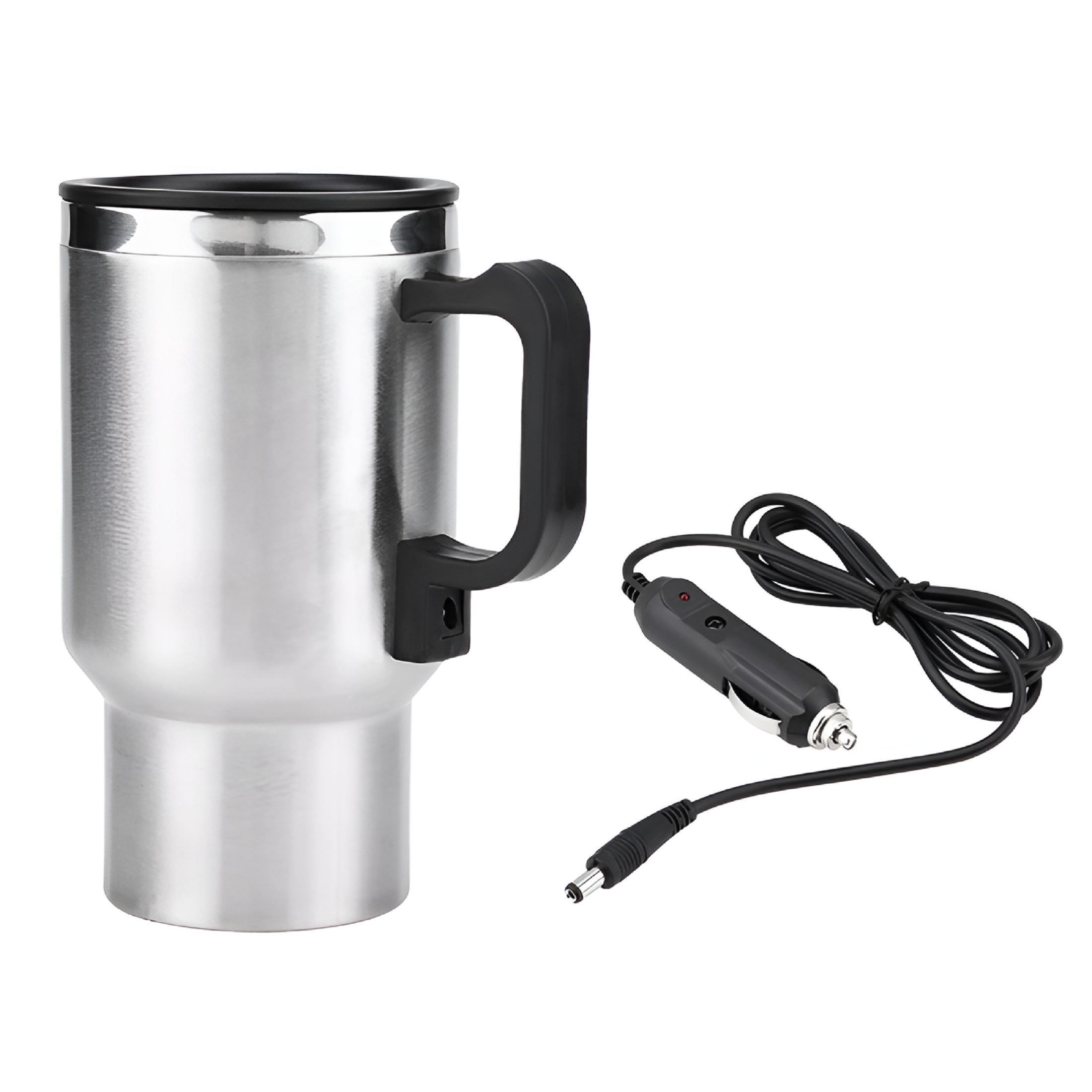 HIBIBUD 2026 New Car Electric Kettle: 12V Portable Water Boiler Heated Travel,Multiple Temperature with 304 Stainless Steel Dry Burn Protection