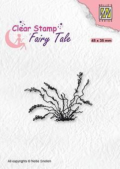 Transparent stamp clear stamp scrapbooking Nellie's Choice SUCCULENT FLOWER 18