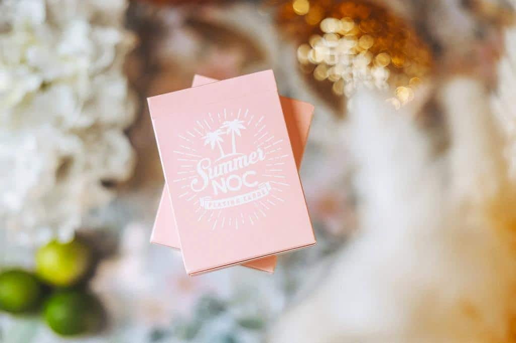 Summer NOC Pro - Limited Pink Playing Cards
