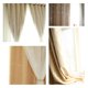 thumbnail image 2 of Cortina de Paneles Opaca con Agujeros para para Habitaciones de Diseño de Estrels - Beige Sunnimix Cortinas de estrella hueca, 2 of 8