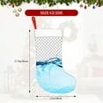 thumbnail image 4 of Salouo Crystal Clear Water Splash Print Christmas Stockings,Large Xmas Stocking Set of 1 Holiday and Farmhouse Stocking for Christmas Holiday Party Decoration(17.7*11 Inch), 4 of 7
