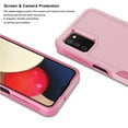 thumbnail image 4 of for Samsung Galaxy A03S Case 2 in 1 Case with Tempered Glass Screen Protector Rugged Drop Resistant TPU Durable Full Body Protection Grade Detachable Case Black, 4 of 6