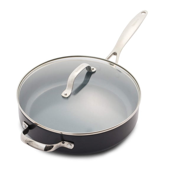 GreenPan Valencia Pro Healthy Ceramic Nonstick 4.5-qt Saute Pan with Lid