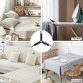 thumbnail image 3 of 4pcs Bed Sheet Triangle Clips, Triangle Bed Sheet Holders Fitted Sheet Clips,, 3 of 12