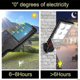 thumbnail image 4 of New Outdoor Solar Street Light Waterproof Sensor Garden Light Rotatable Bracket Garden Light Wall, 4 of 4