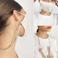 thumbnail image 6 of ChainsHouse Glasses Strap Chain for Women Men Stainless Steel Cuban Chain Sunglasses Eyewear Holder Trendy Jewelry, 6 of 6