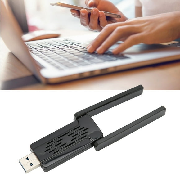 WiFi Signal Receiver, Computer WiFi Transmitter High Speed Transmission Anti Interference 1300Mbps for Mac System