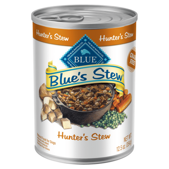 Blue Buffalo Hunter's Stew Wet Dog Food (Pack of 48)