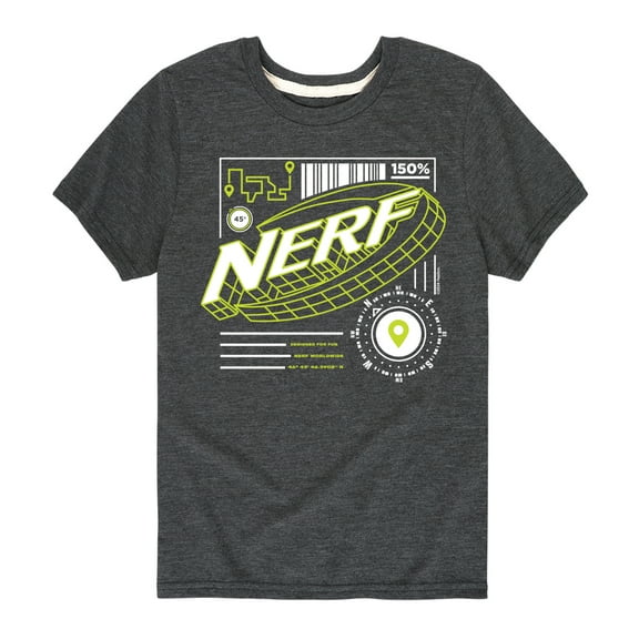 Nerf - Nerf Compass - Boy's Short Sleeve T-Shirt