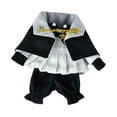 thumbnail image 4 of Ropa para muñecas, disfraz para niños, juguete encantador para muñeca, conjunto de camiseta y pantalones a escala 1/12, accesorio para muñeca bebé, ve negro, 4 of 10