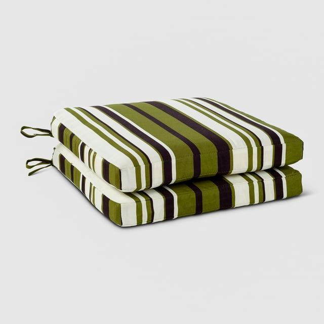 Haven Way Universal Indoor/Outdoor Dining Chair Cushion (Set of 2)