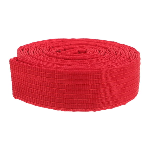 MLINS Karate Belt Taekwondo Solid Martial Arts Belts Universal Fit for Judo Karate Taekwondo Unisex Belt for Kids Adults Red