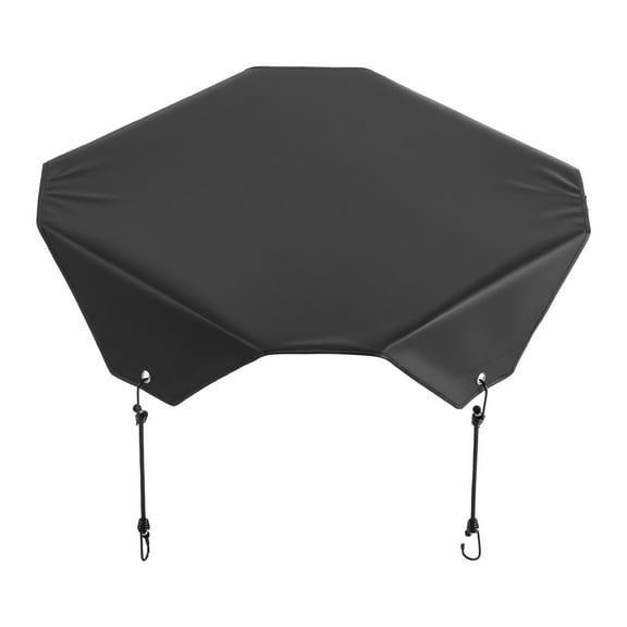 KFFKFF Air Conditioner Cover for Outdoor Units, 32 x 32 Inch Central AC Cover, Universal Mesh Top Protector, Weather-Resistant and Easy to Install for All Seasons, Black