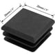 thumbnail image 5 of 20 PCS 25 x 25 mm Flap Plugs for Square Tube Square Black Plastic Plug End Cap for Pipe Tube Polyethylene Plastic End Caps, 5 of 5