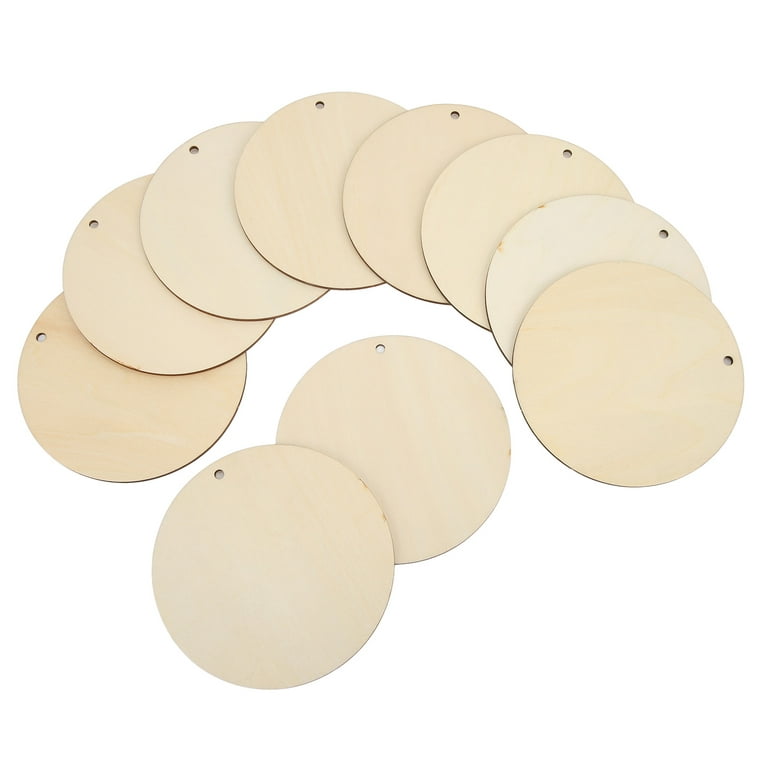 Pllieay 8 Pack 8-9 Inch Round Rustic Wood Slices for Weddings