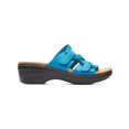 thumbnail image 2 of Clarks Womens Merliah Karli Leather Slip On Strappy Sandals, 2 of 4