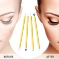 thumbnail image 2 of Pimple Popper Tool Kit, Comedone Blackhead Remover Zit Blackhead Extractor Tool for Nose Face, Blackhead Needle Acne Needle Beauty Tool Candy Color Tool Kit. (4Pcs Set) (Green), 2 of 7