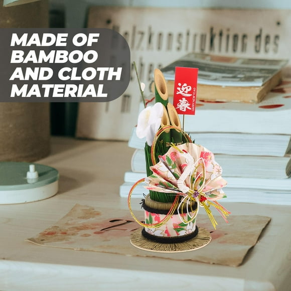 OUNONA Bamboo Shape Decoration Sushi Restaurant Decor Multi 1Set Homeowners