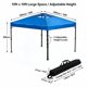 thumbnail image 3 of Towallmark Carpa Pop Up 10x10 FT Azul Impermeable UPF 50+ - Montaje Instantáneo 1 Persona Bolsa Ruedas 4 Bolsas Arena, 3 of 6