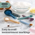 thumbnail image 4 of Farberware Professional Assorted Color 7-Pcs Measuring Spoon Set with Storage Ring, 4 of 11