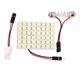 thumbnail image 2 of Coche de la lámpara Del Panel Interior 48 SMD LED T10 BA9S Cúpula 12v Adaptador De Corriente Continua Cg Zulema Panel de Luz Interior del coche, 2 of 5