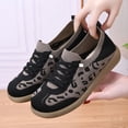 thumbnail image 5 of oqasdz Women's Casual Shoes Leopard Print Slip On Loafers Breathable Mesh Walking Shoes Comfortable Flat Sole Trendy Versatile Summer Outdoor, 5 of 5