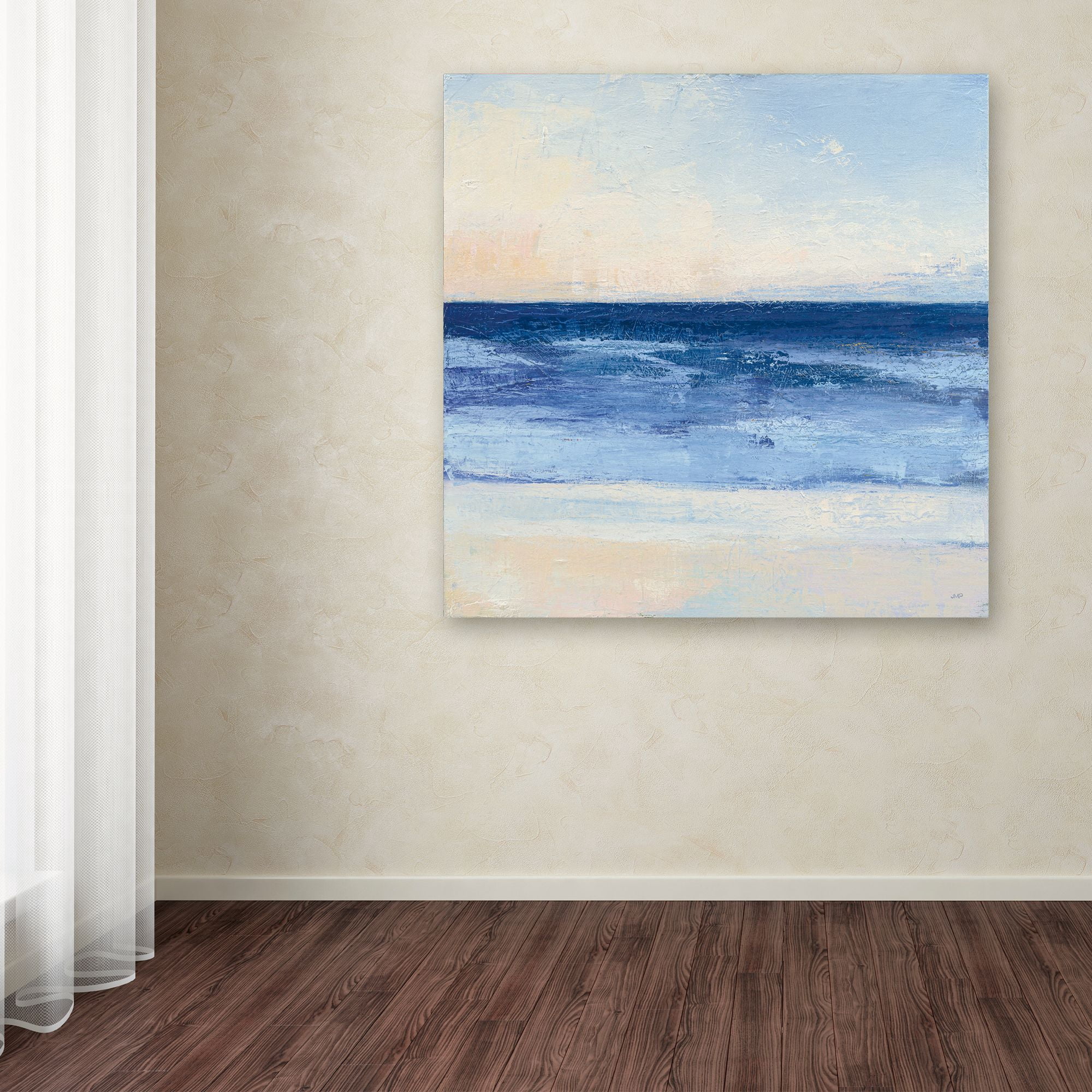 Trademark Fine Art 'True Blue Ocean II' Canvas Art by Julia Purinton