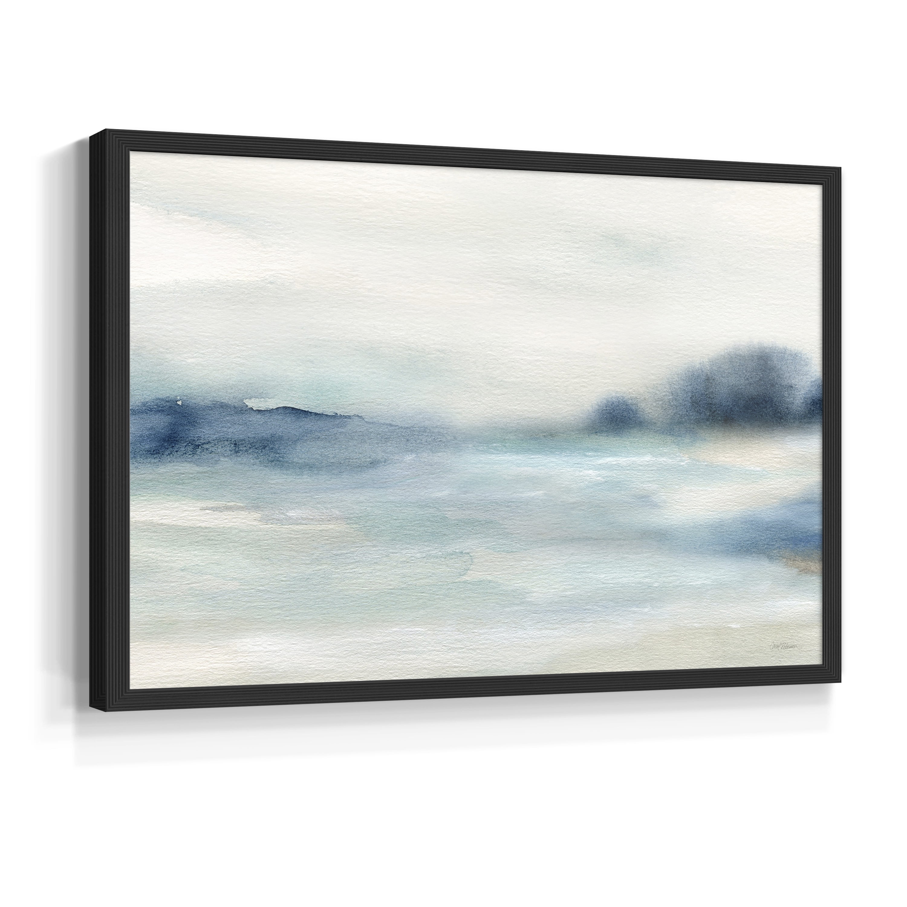 Simply Soft Morning by Carol Robinson - Restickable Framed Giclée Print