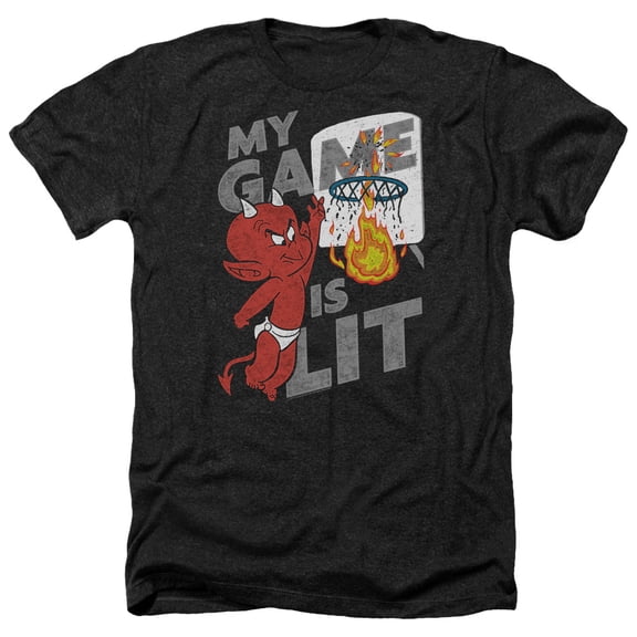 Hot Stuff - Game Is Lit - Heather Short Sleeve Shirt - X-Large
