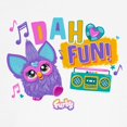 thumbnail image 3 of CafePress - Furby Dah Fun Kids Baseball T Shirt - Kids Cotton Baseball Jersey, 3/4 Sleeve Shirt, 3 of 4