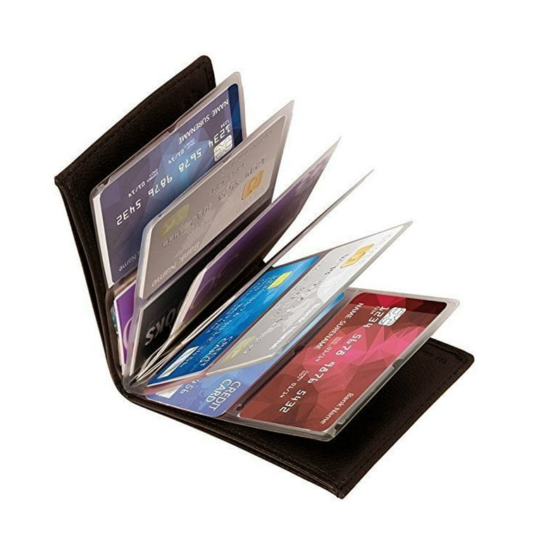 ★you a use★ Wonder wallet (Black) As Seen on TV's RFID Slim Card and Money Wallet, Black