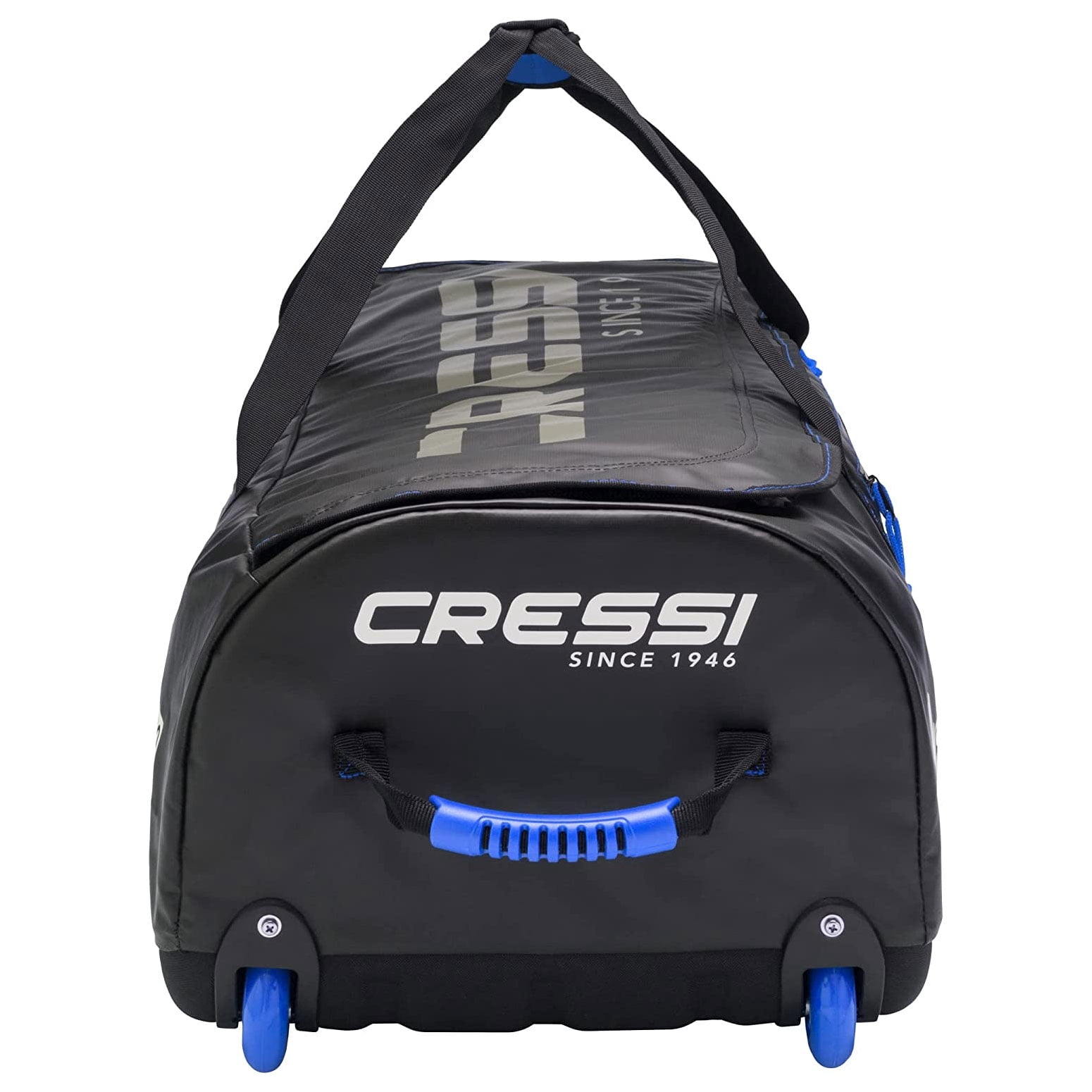 Cressi Tuna Dry Roller Gear Bag - Black/Blue