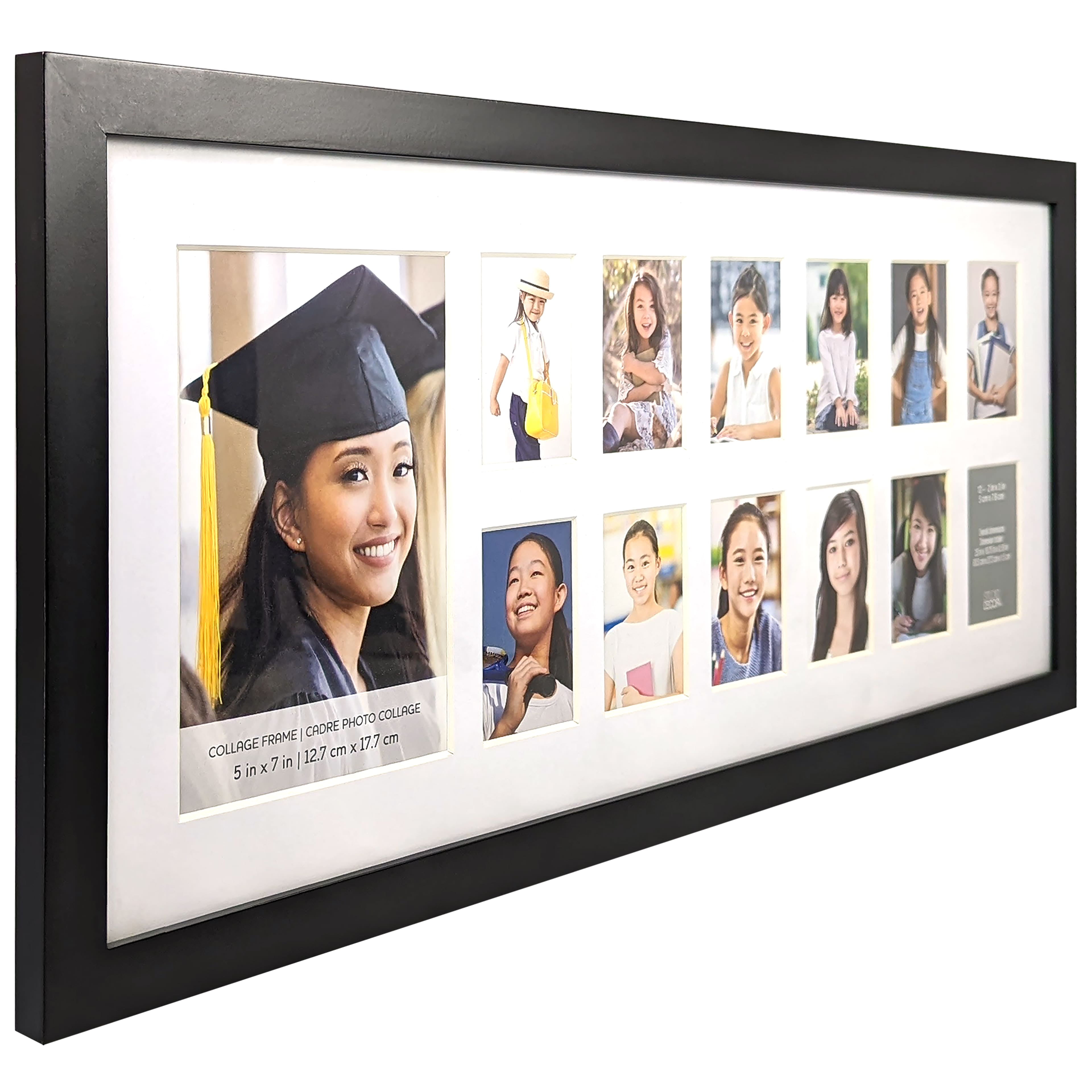 8 Opening Black 4 x 6 Collage Frame by Studio Décor®