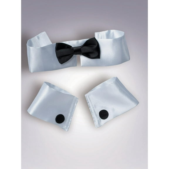 Collar, Cuff And Tie Adult Set