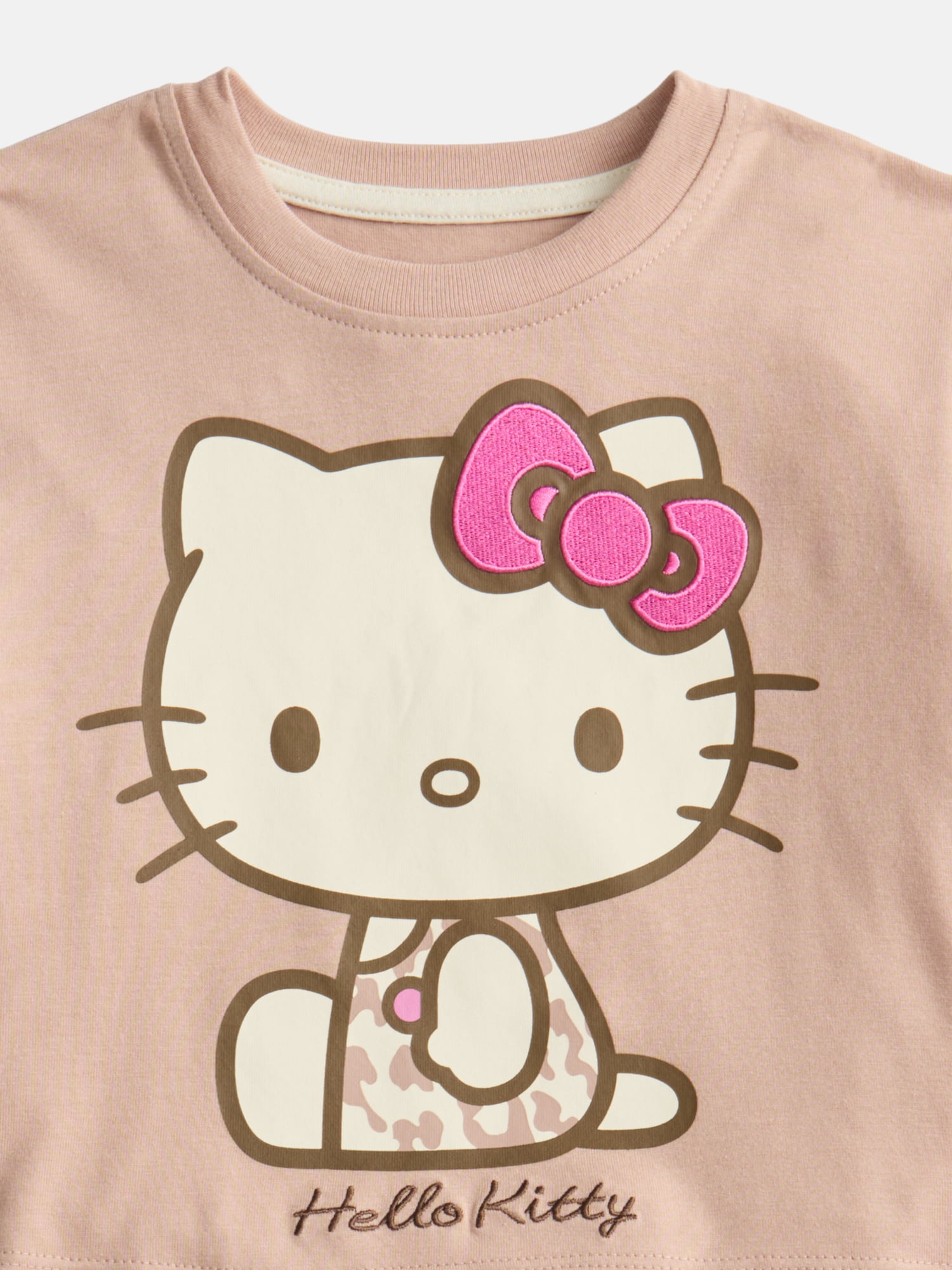 Hello Kitty Toddler Girls Graphic Tee with Short Sleeves and Tutu Skirt Set, Sizes 12M-5T