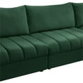 thumbnail image 4 of Meridian Furniture Jacob Sectionnel Modulaire en Velours Vert, 4 of 4