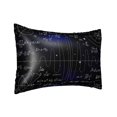 thumbnail image 2 of Disketp Mathematica Science Satin Pillowcase For Hair And Skin - Satin Pillow Cases Standard Size 20x30 Inches With Zipper,Gifts For Women Men, 2 of 8