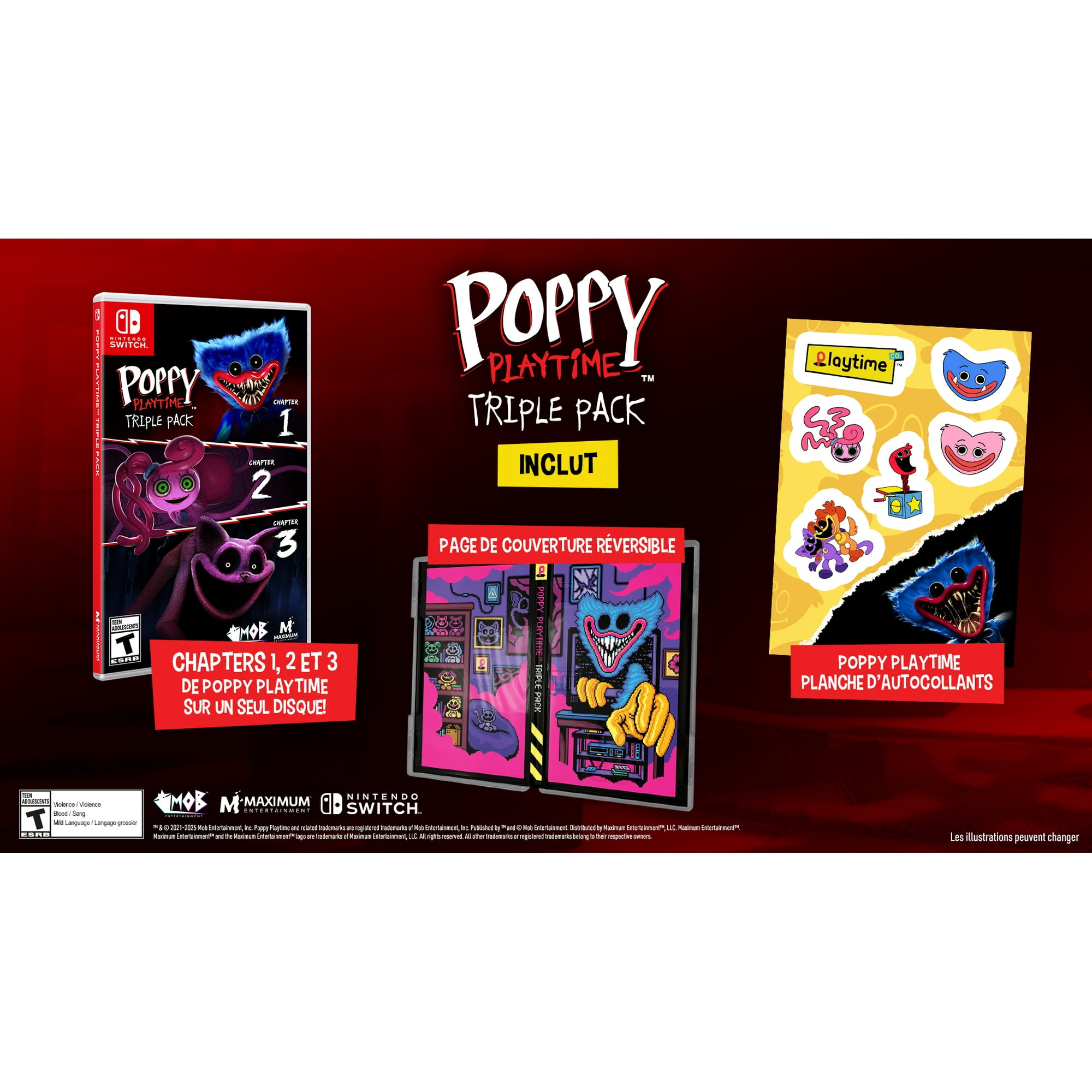 Poppy Playtime Triple Pack (Nintendo Switch) - Walmart.ca
